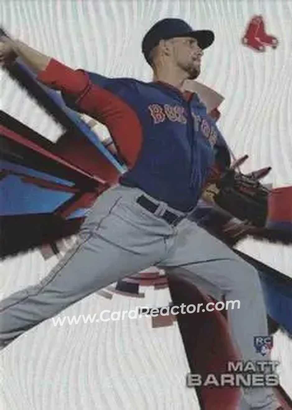2015 Topps High Tek #HT-MBS - Matt Barnes - Boston Red Sox - Front 2015 Topps High Tek #HT-MBS - Matt Barnes - Boston Red Sox - Front