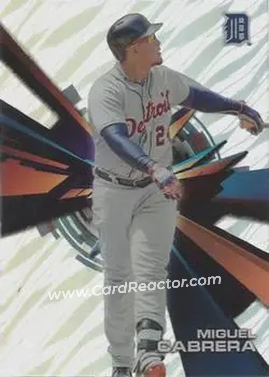 2015 Topps High Tek #HT-MC - Miguel Cabrera - Detroit Tigers - Front