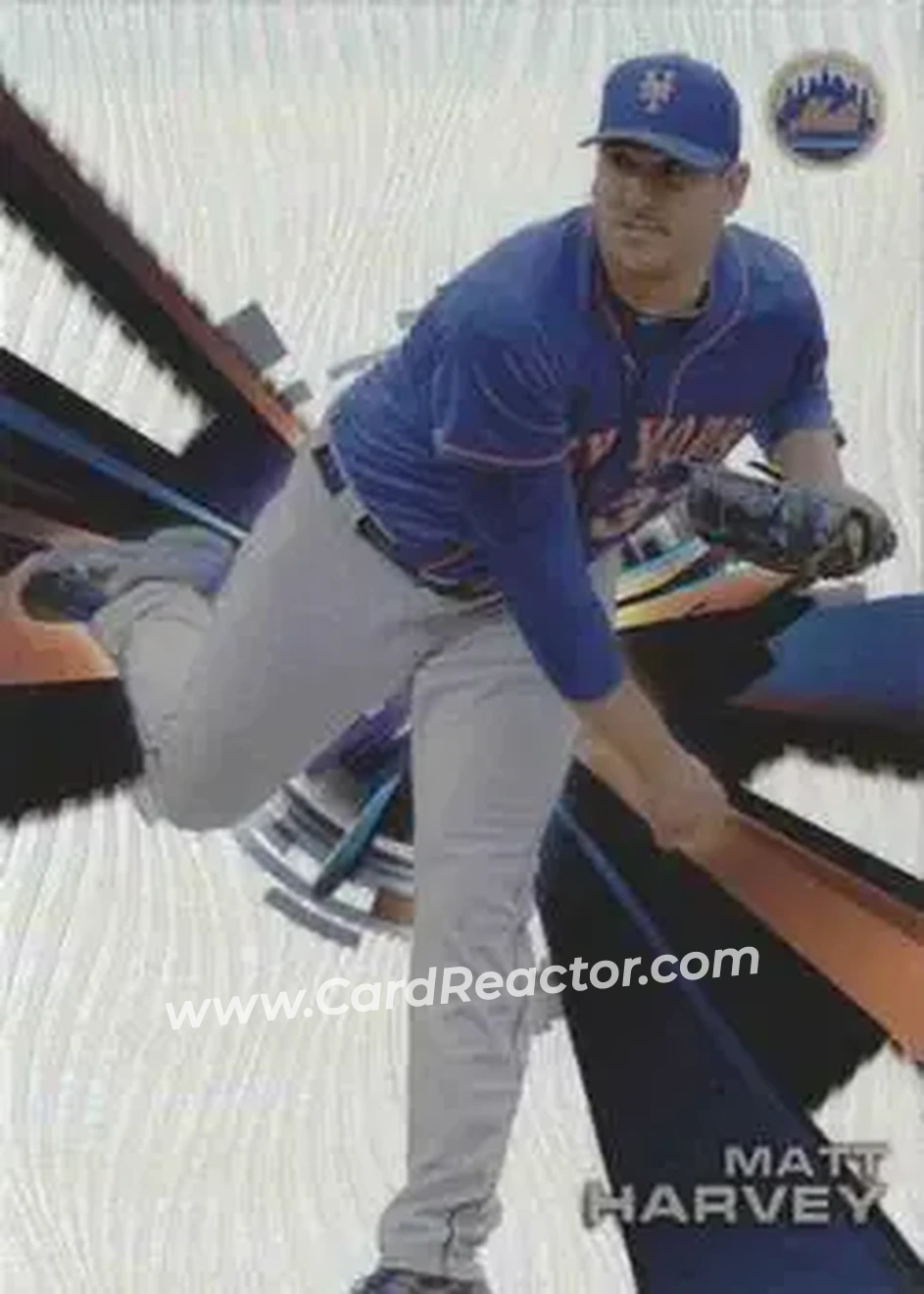 2015 Topps High Tek #HT-MHY - Matt Harvey - New York Mets - Front 2015 Topps High Tek #HT-MHY - Matt Harvey - New York Mets - Front