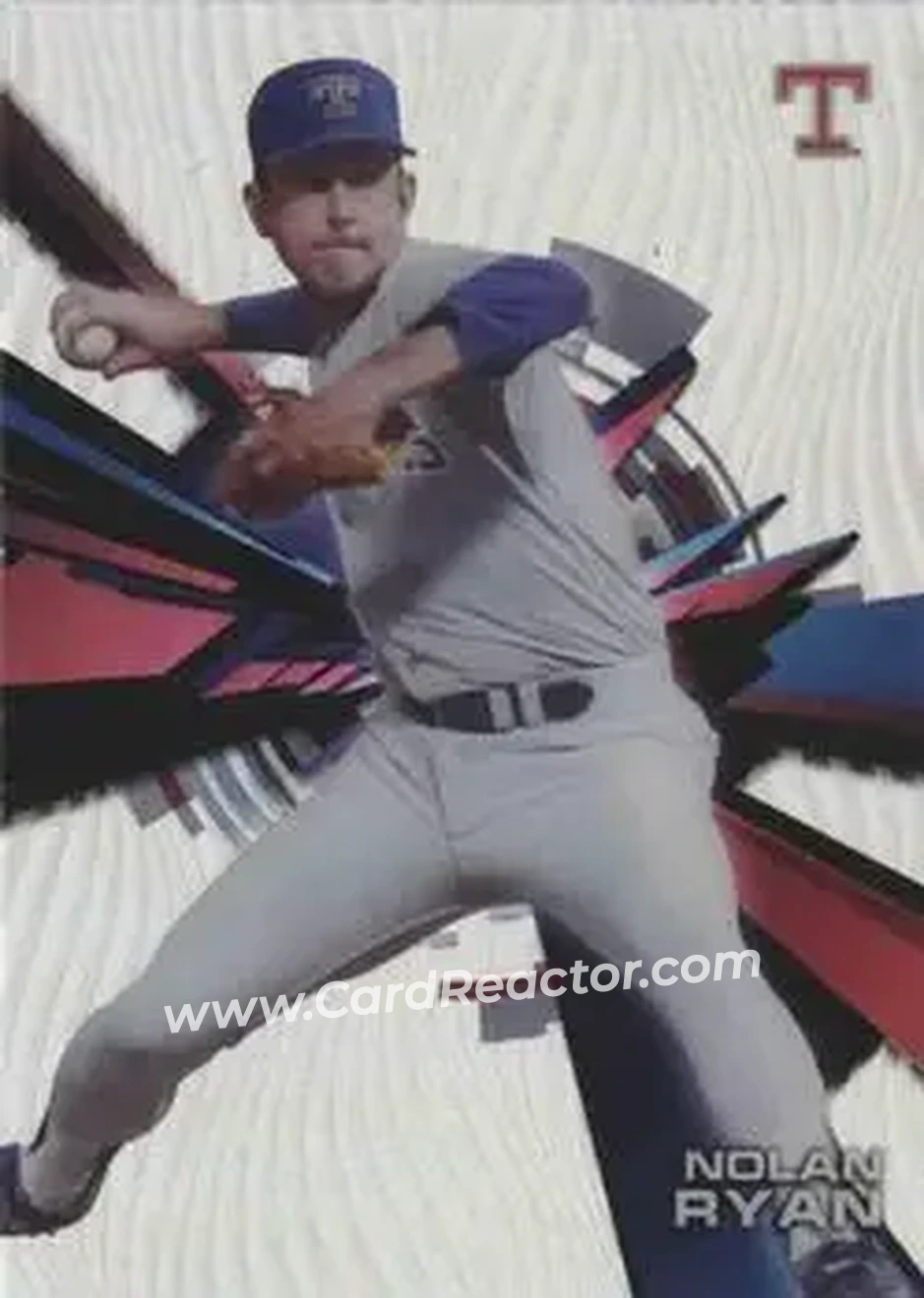 2015 Topps High Tek #HT-NR - Nolan Ryan - Texas Rangers - Front 2015 Topps High Tek #HT-NR - Nolan Ryan - Texas Rangers - Front