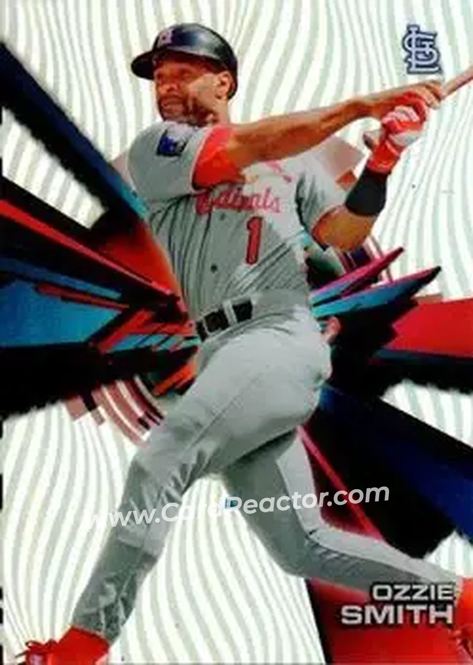 2015 Topps High Tek #HT-OS - Ozzie Smith - St. Louis Cardinals - Front
