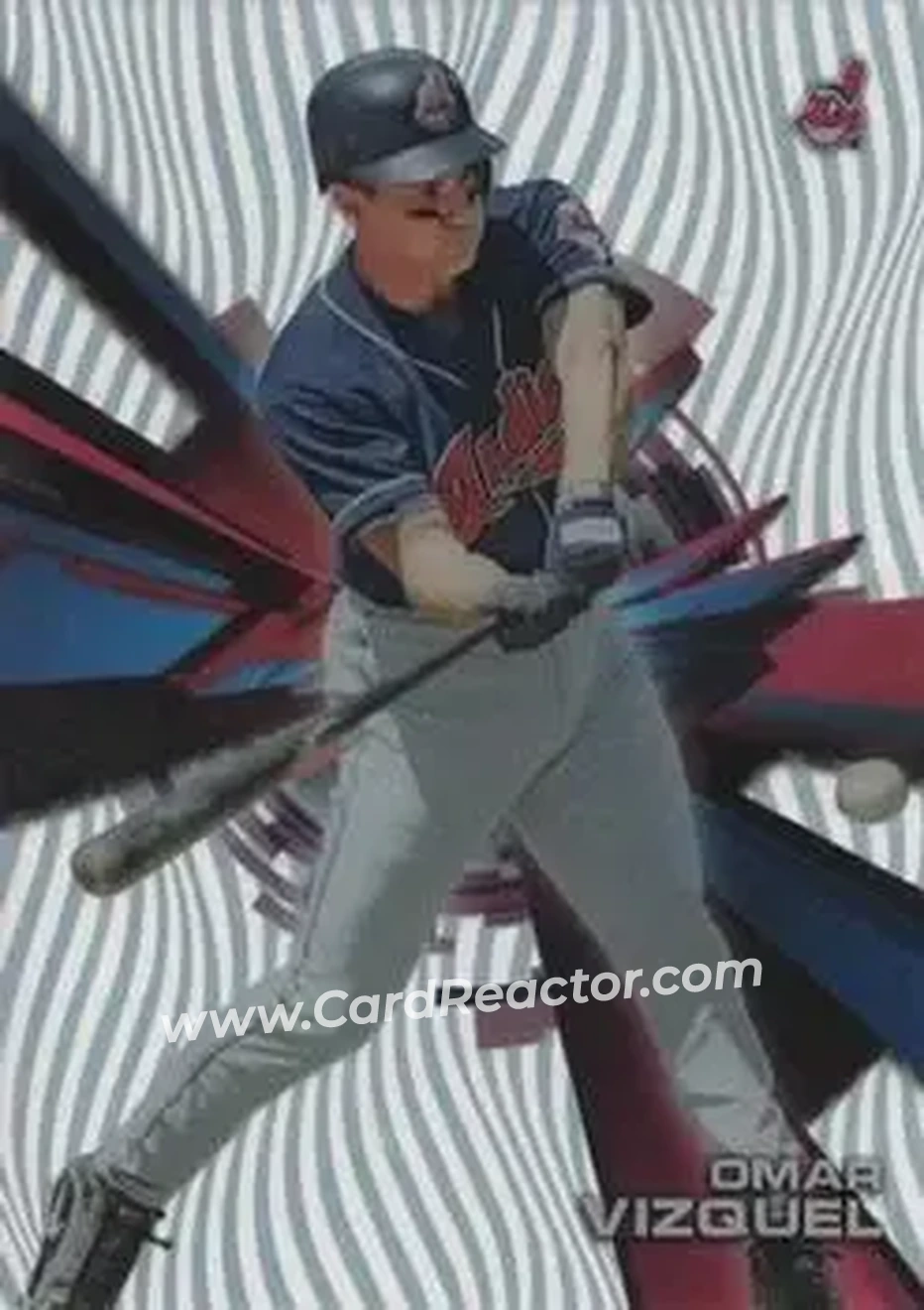 2015 Topps High Tek #HT-OV - Omar Vizquel - Cleveland Indians - Front
