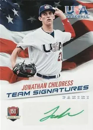 15U National Team Signatures Green Ink