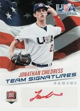 15U National Team Signatures Red Ink
