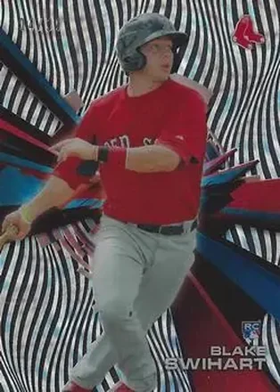 2015 Topps High Tek - Pattern 1B Waves Confetti Diffractor #HT-BS - Blake Swihart - Boston Red Sox