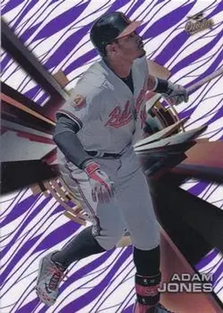 2015 Topps High Tek - Pattern 1A Grass Purple Rainbow #HT-AJO - Adam Jones - Baltimore Orioles