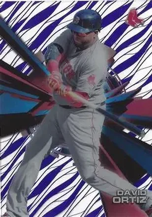 2015 Topps High Tek - Pattern 1A Grass Purple Rainbow #HT-DO - David Ortiz - Boston Red Sox