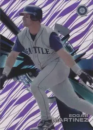 2015 Topps High Tek - Pattern 1A Grass Purple Rainbow #HT-EM - Edgar Martinez - Seattle Mariners