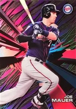 2015 Topps High Tek - Pattern 1A Grass Purple Rainbow #HT-JM - Joe Mauer - Minnesota Twins