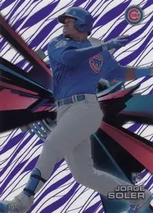 2015 Topps High Tek - Pattern 1A Grass Purple Rainbow #HT-JSR - Jorge Soler - Chicago Cubs