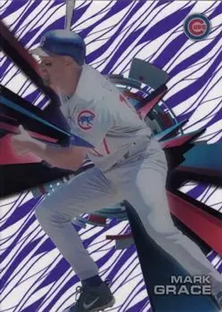 2015 Topps High Tek - Pattern 1A Grass Purple Rainbow #HT-MGE - Mark Grace - Chicago Cubs