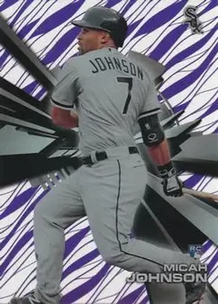 2015 Topps High Tek - Pattern 1A Grass Purple Rainbow #HT-MJ - Micah Johnson - Chicago White Sox