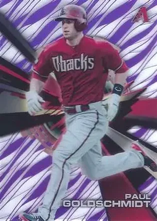 2015 Topps High Tek - Pattern 1A Grass Purple Rainbow #HT-PG - Paul Goldschmidt - Arizona Diamondbacks