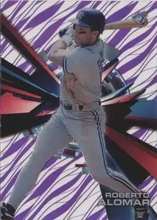 2015 Topps High Tek - Pattern 1A Grass Purple Rainbow #HT-RA - Roberto Alomar - Toronto Blue Jays