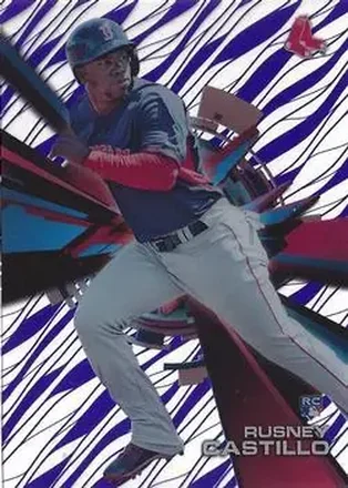 2015 Topps High Tek - Pattern 1A Grass Purple Rainbow #HT-RCA - Rusney Castillo - Boston Red Sox