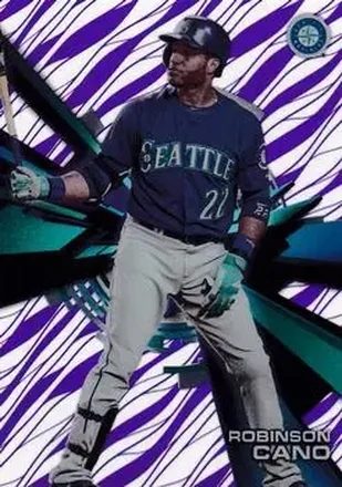 2015 Topps High Tek - Pattern 1A Grass Purple Rainbow #HT-RCO - Robinson Cano - Seattle Mariners