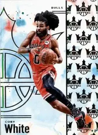2024-25 Panini Court Kings #30 - Coby White - Chicago Bulls 2024-25 Panini Court Kings #30 - Coby White - Chicago Bulls