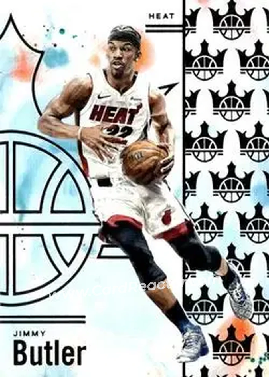 2024-25 Panini Court Kings #32 - Jimmy Butler - Miami Heat - Front 2024-25 Panini Court Kings #32 - Jimmy Butler - Miami Heat - Front
