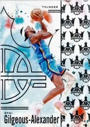 2024-25 Panini Court Kings #34 - Shai Gilgeous-Alexander - Oklahoma City Thunder