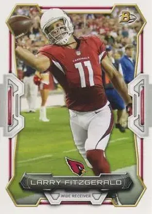 2015 Bowman #2 - Larry Fitzgerald - Arizona Cardinals