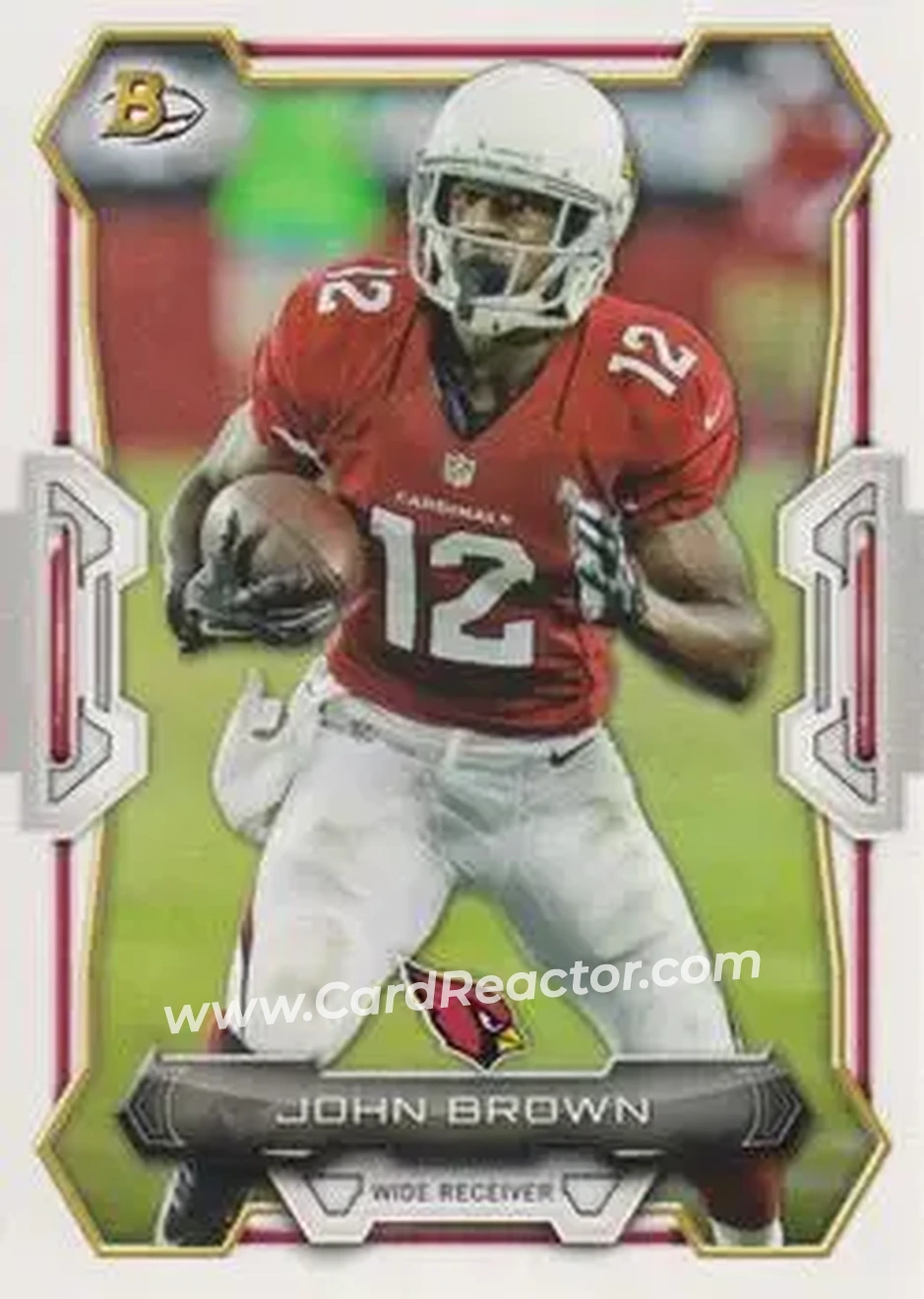 2015 Bowman #4 - John Brown - Arizona Cardinals - Front