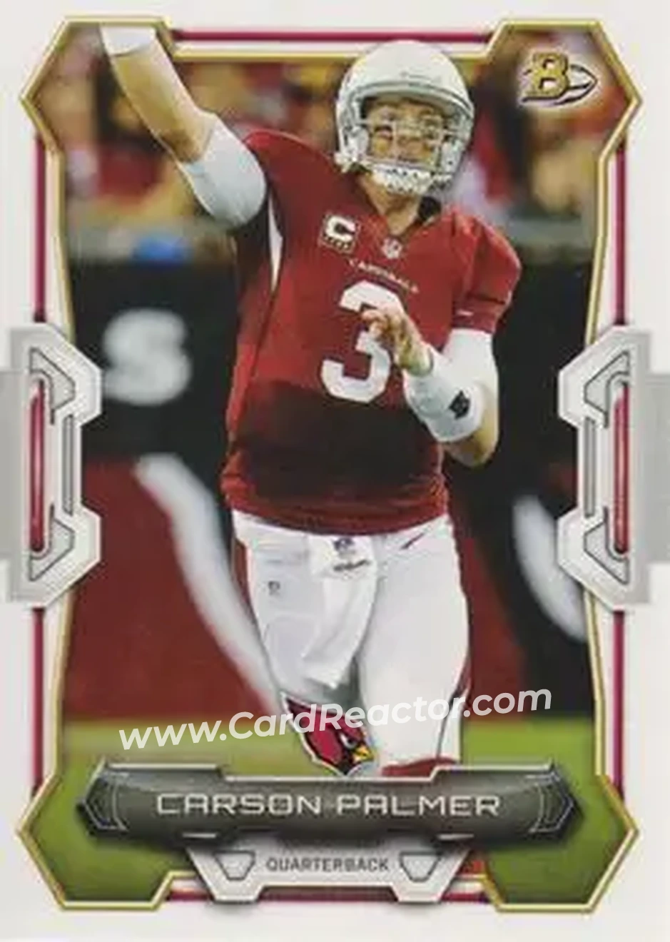 2015 Bowman #7 - Carson Palmer - Arizona Cardinals - Front