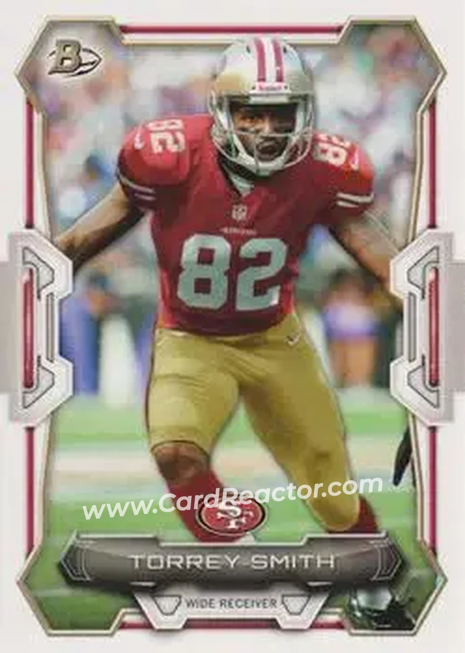 2015 Bowman #11 - Torrey Smith - San Francisco 49ers - Front