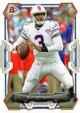 2015 Bowman #12 - EJ Manuel - Buffalo Bills
