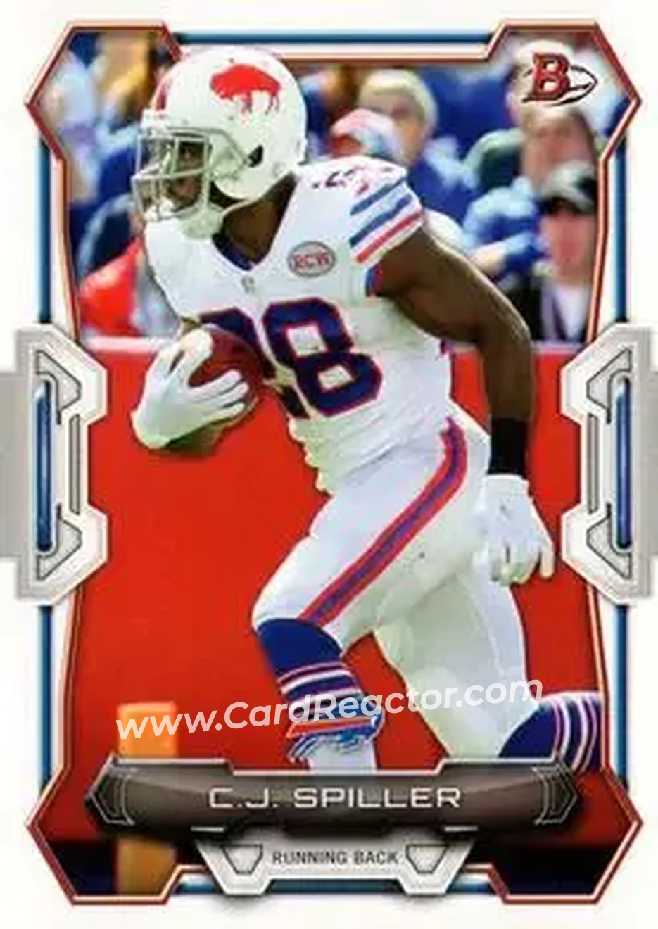 2015 Bowman #13 - C.J. Spiller - Buffalo Bills - Front