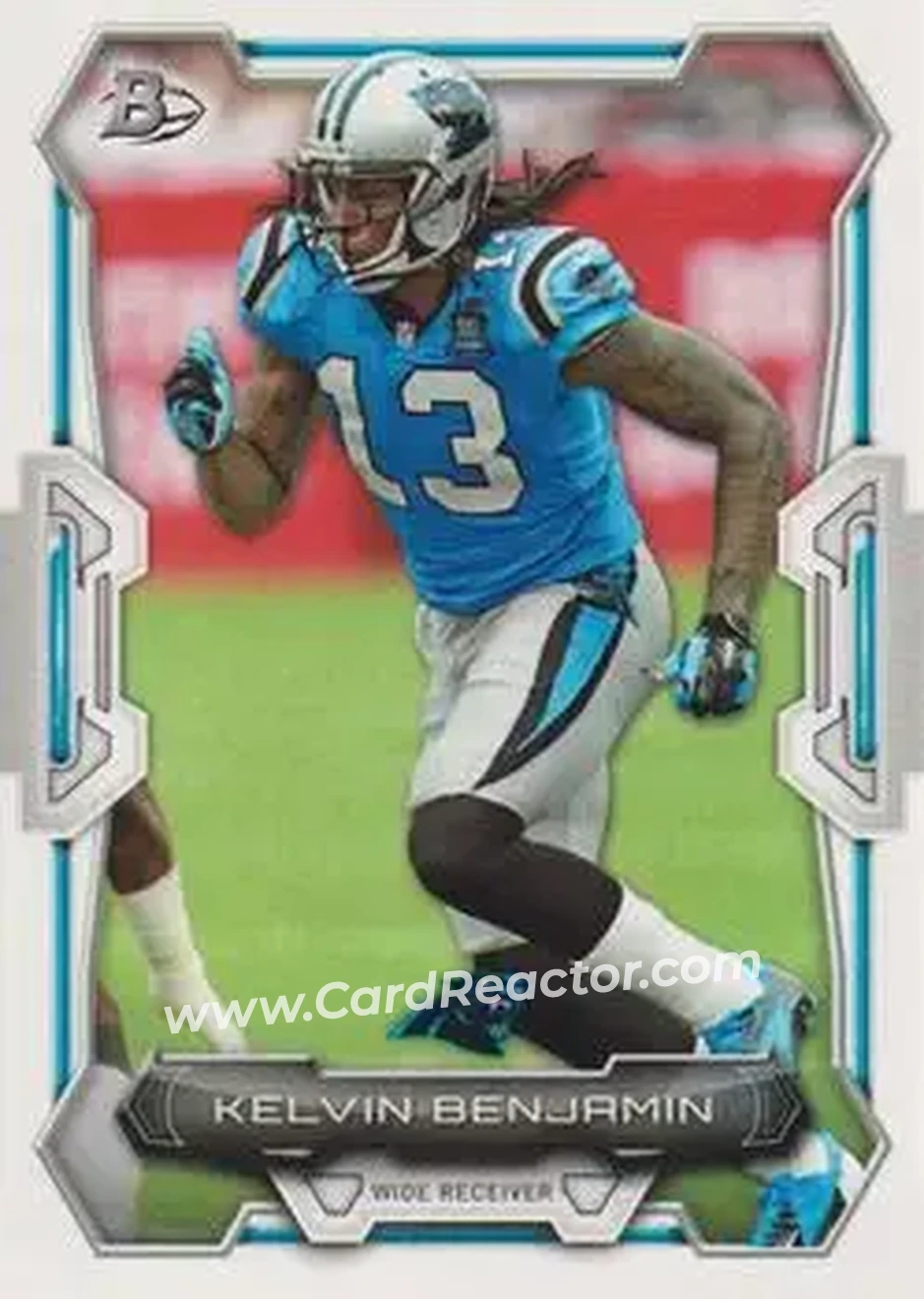 2015 Bowman #15 - Kelvin Benjamin - Carolina Panthers - Front