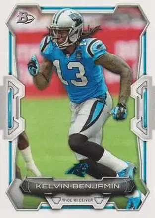 2015 Bowman #15 Kelvin Benjamin