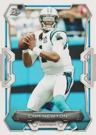 2015 Bowman #17 Cam Newton