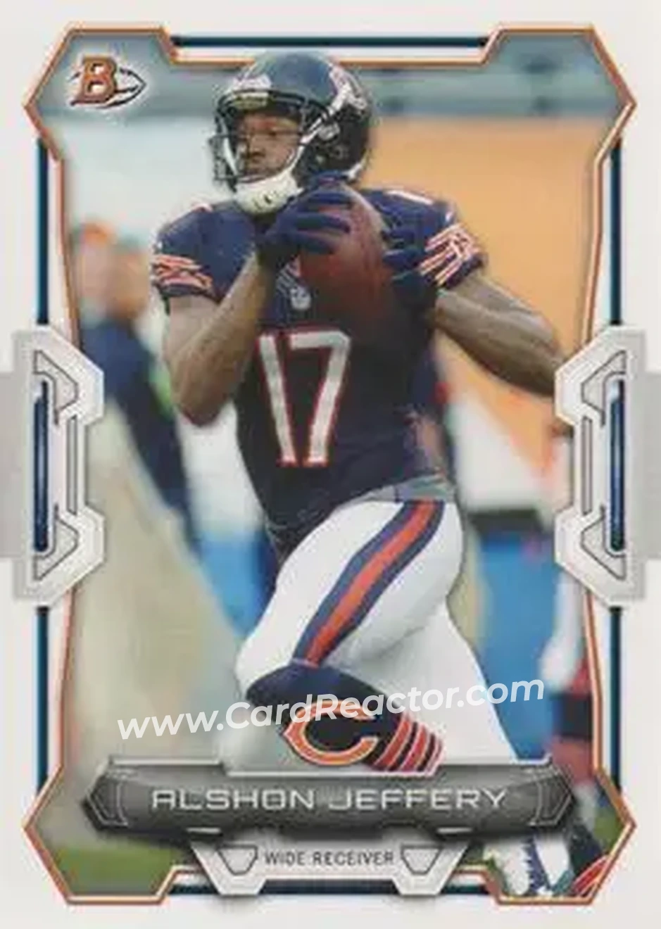 2015 Bowman #23 - Alshon Jeffery - Chicago Bears - Front