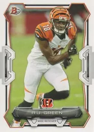 2015 Bowman #24 A.J. Green