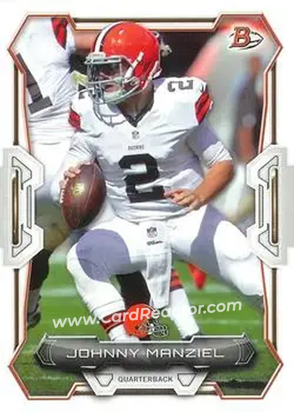 2015 Bowman #25 - Johnny Manziel - Cleveland Browns - Front
