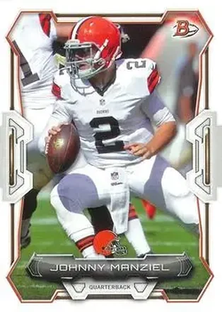 2015 Bowman #25 Johnny Manziel