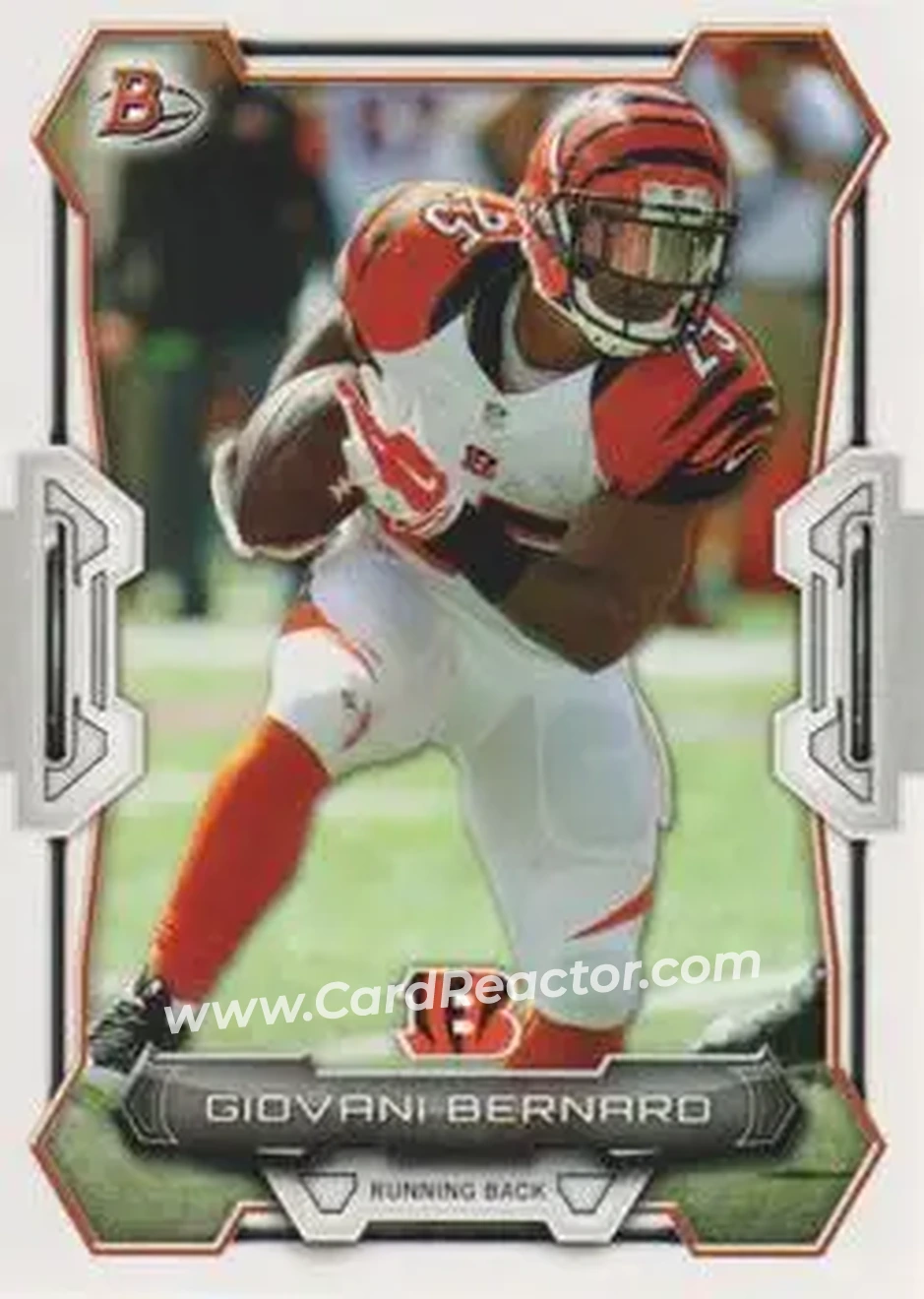 2015 Bowman #26 - Giovani Bernard - Cincinnati Bengals - Front