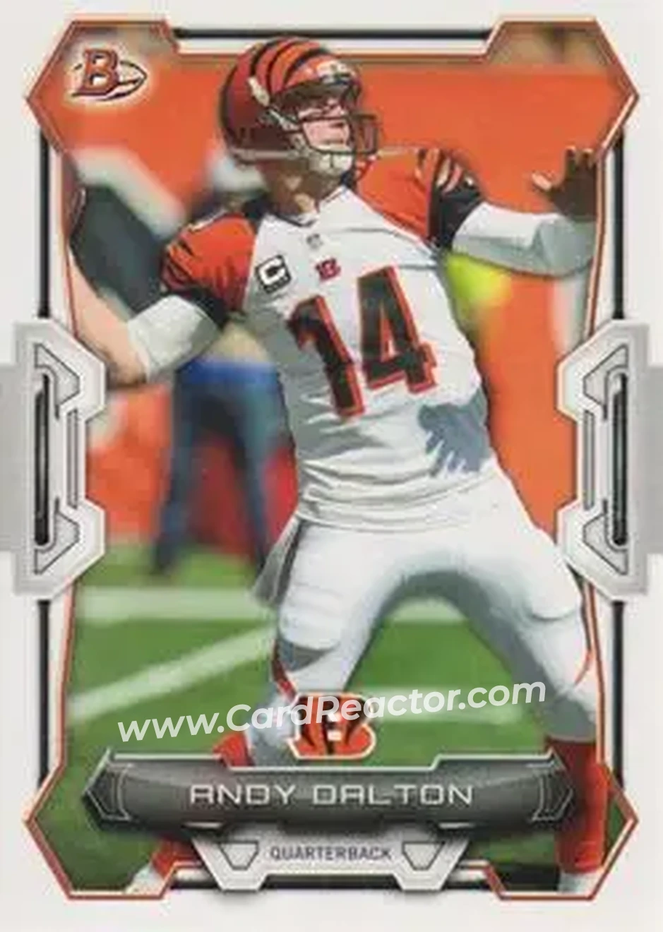 2015 Bowman #27 - Andy Dalton - Cincinnati Bengals - Front