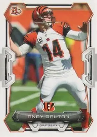 2015 Bowman #27 - Andy Dalton - Cincinnati Bengals