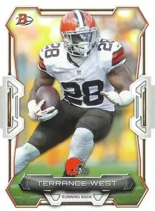 2015 Bowman #29 - Terrance West - Cleveland Browns
