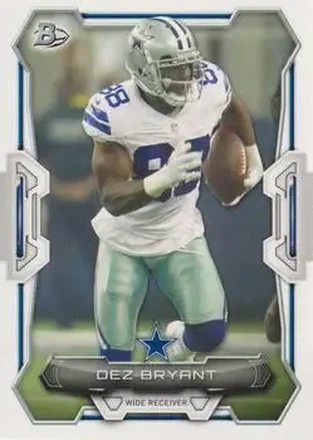 2015 Bowman #33 - Dez Bryant - Dallas Cowboys