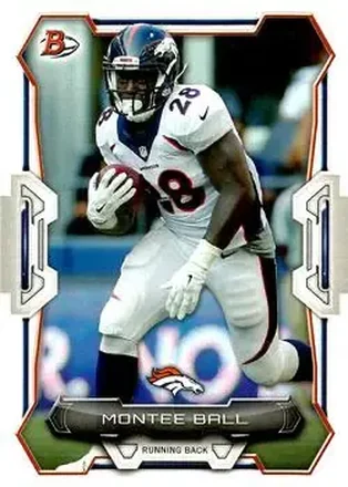 2015 Bowman #36 - Montee Ball - Denver Broncos
