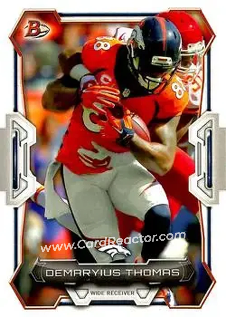 2015 Bowman #38 - Demaryius Thomas - Denver Broncos - Front