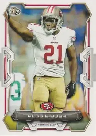 2015 Bowman #43 - Reggie Bush - San Francisco 49ers