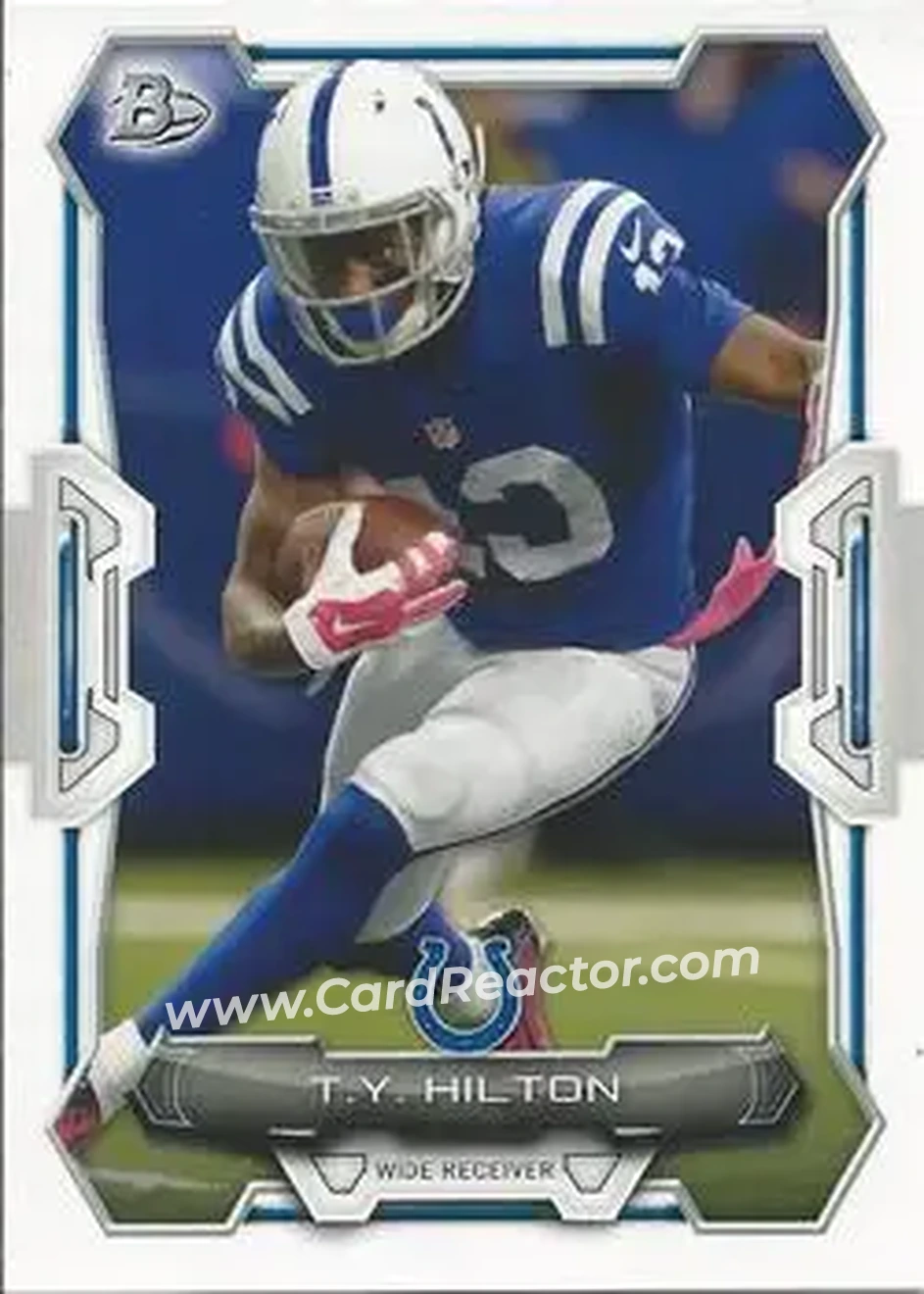 2015 Bowman #53 - T.Y. Hilton - Indianapolis Colts - Front