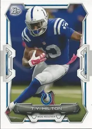 2015 Bowman #53 - T.Y. Hilton - Indianapolis Colts