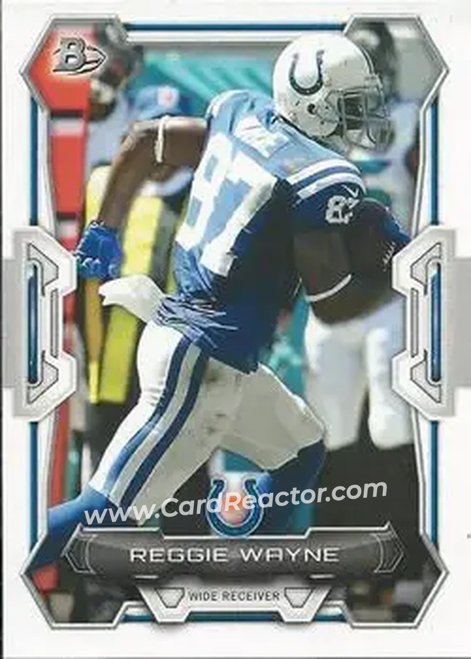 2015 Bowman #54 - Reggie Wayne - Indianapolis Colts - Front