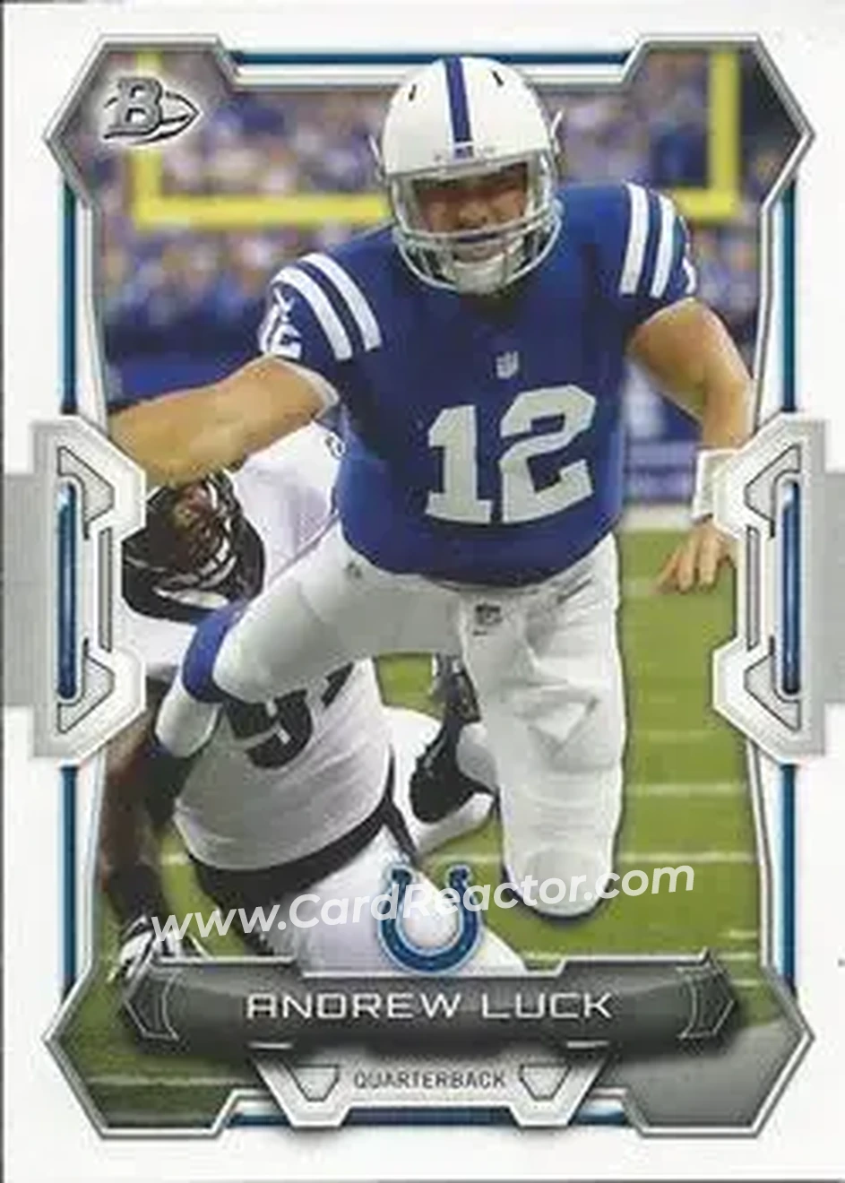 2015 Bowman #55 - Andrew Luck - Indianapolis Colts - Front