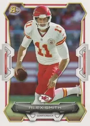 2015 Bowman #59 - Alex Smith - Kansas City Chiefs