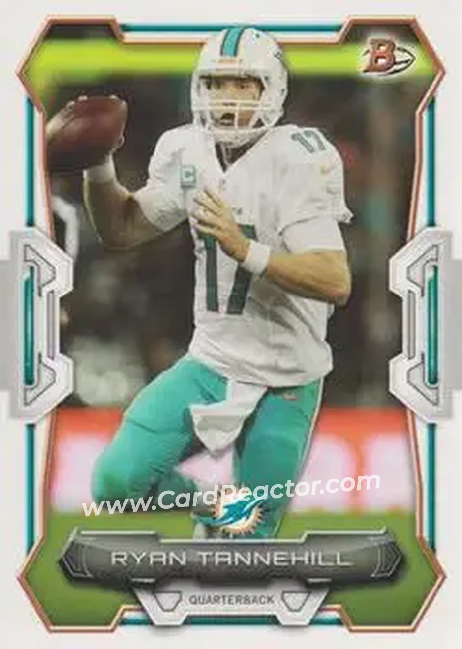 2015 Bowman #63 - Ryan Tannehill - Miami Dolphins - Front